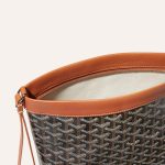 Goyard Conti Pouch Black & Tan - Image 3